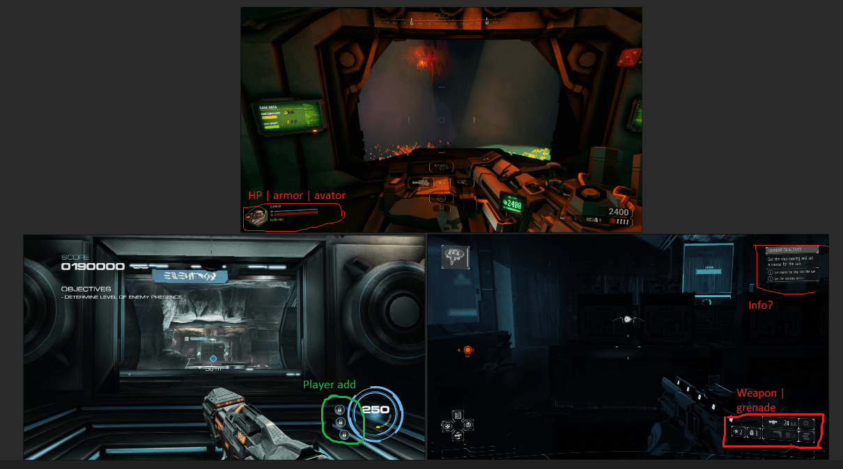 Dark Roots Interface References