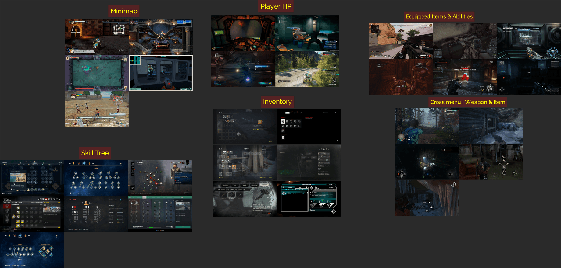 Dark Roots UI/UX References