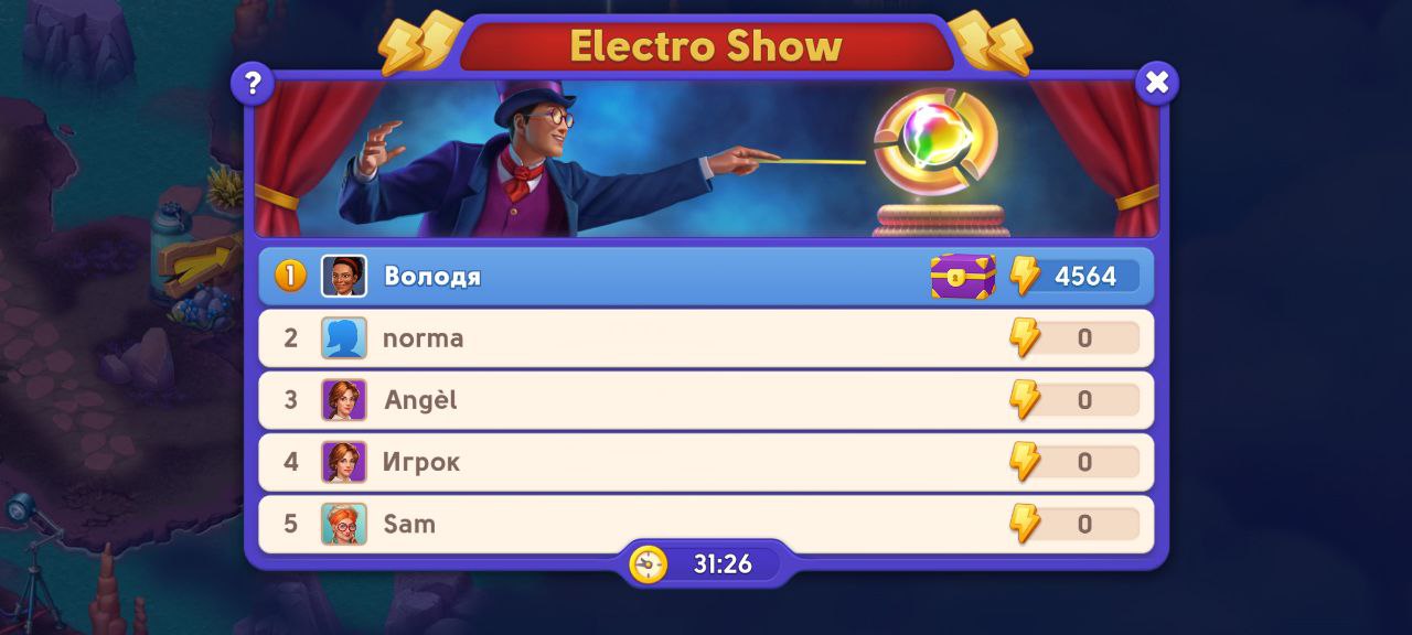 Mystery Matters Electro Show Event